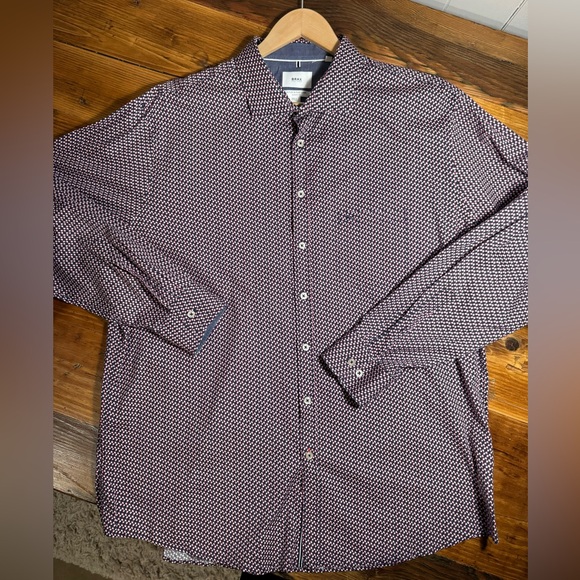 Brax Feel Good Men’s Hi-Flex & Easy Care Modern Fit Harold Style Button Down XXL - Picture 5 of 12